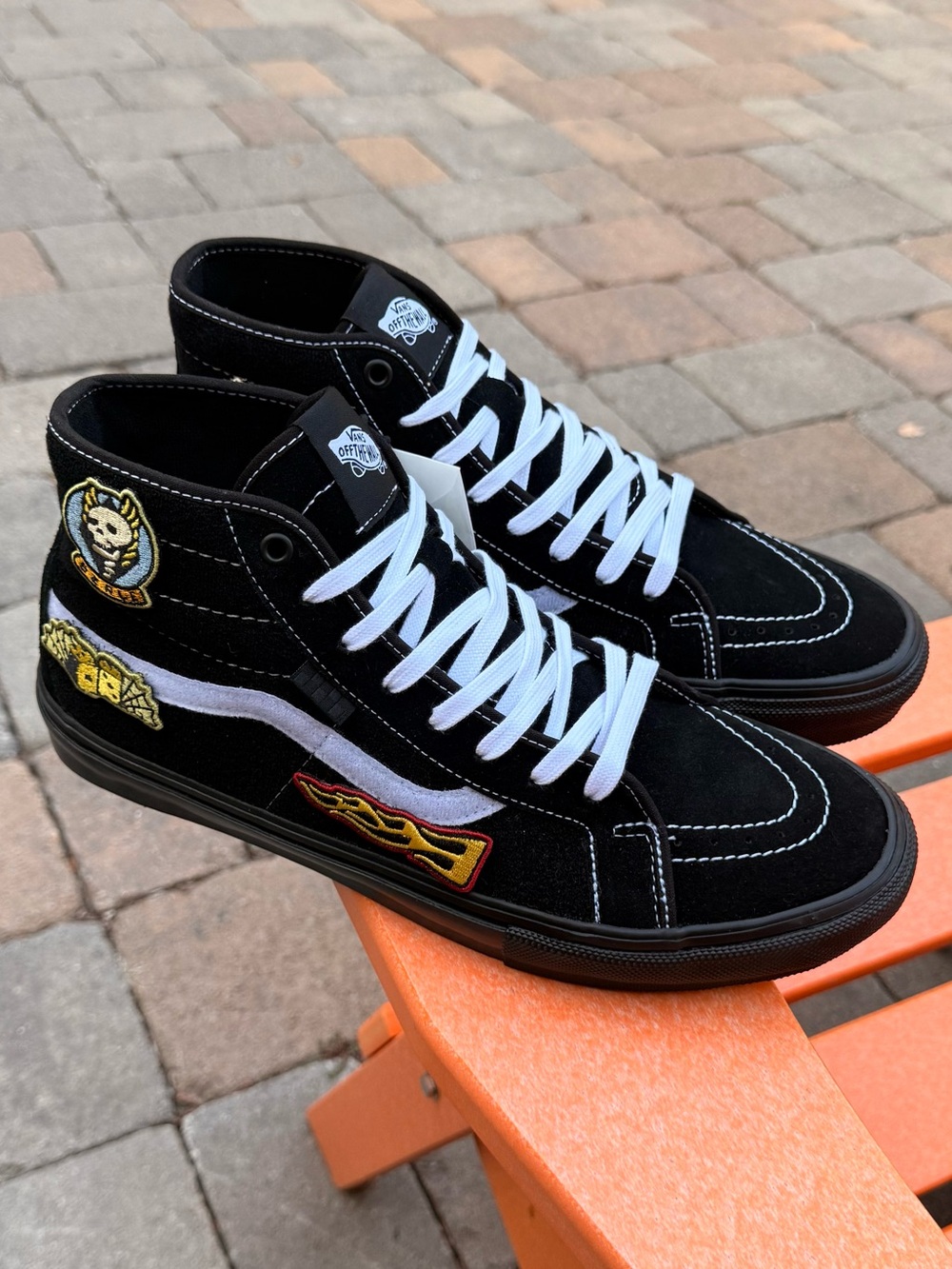 Men’s Elijah Berle x Vans Sk8-Hi Decon Skateboard Shoes VN0A5KYBBKA New Size 11
